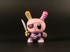 Kidrobot Dunny series 5 CLUTTER MAGAZINE Pirate 2/25 2008 Vinyl 