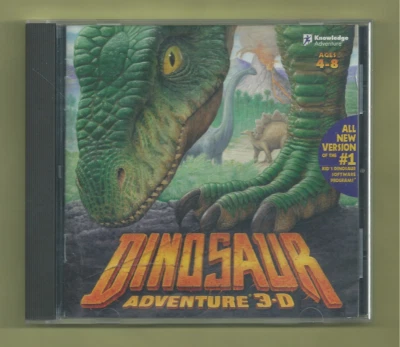 Dinosaur Adventure 3-D Ages 4 to 8 CD ROM For Windows & MAC - Image 1 of 2