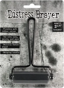 Ranger Tim Holtz Distress Brayer, rodillo de goma suave flexible de 2,25 pulgadas, 1 paquete - Imagen 1 de 1