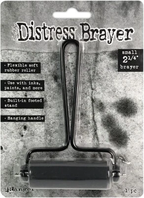 Ranger Tim Holtz Distress Brayer, 2.25 Inches-Flexible Soft Rubber Roller,1Pkg