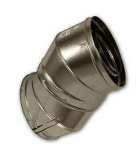 Majestic SL300 Series Chimney Pipe - SL330 30 Degree Offset and Return - Picture 1 of 2