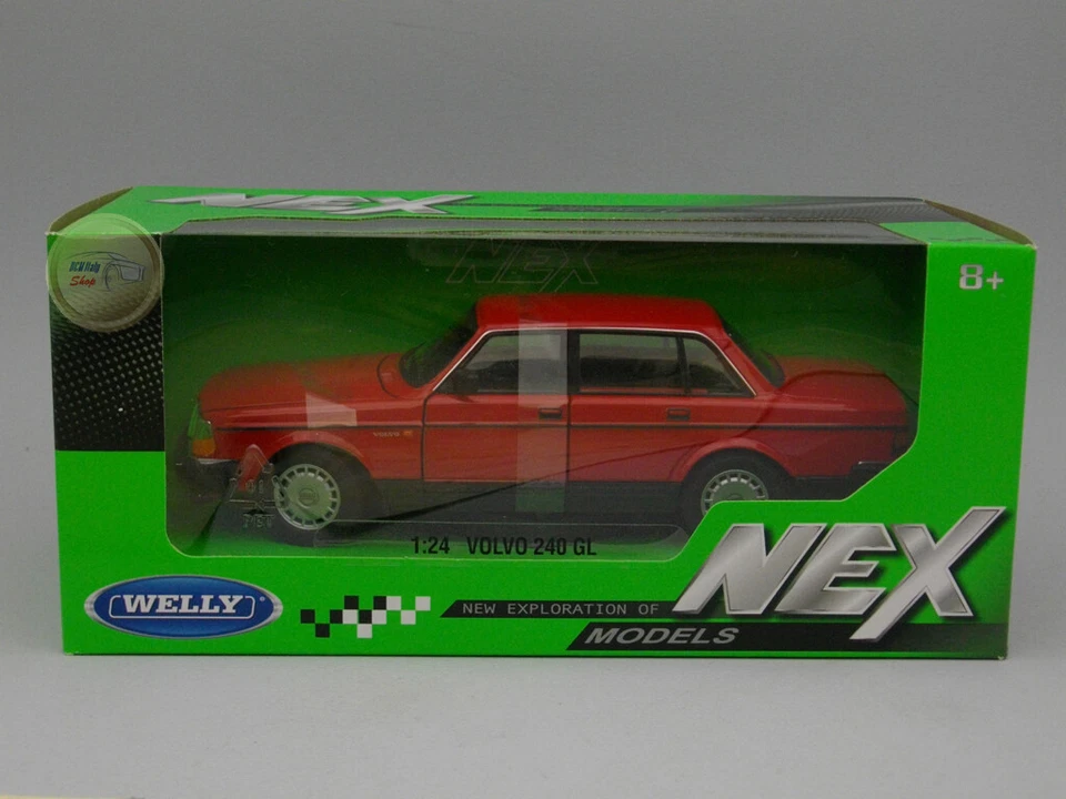 Volvo 240 GL - Welly 1:24 - WE24102RE - Immagine 1 di 1