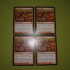 Scourge Devil x4 Shards of Alara 4x Playset Magic the Gathering MTG