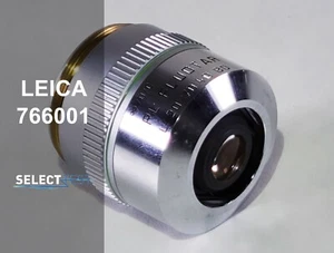 LENTE MICROSCOPIO LEICA 766001 PL FLUOTAR L 20X CAMPO OSCURO CAMPO BRILLANTE (REF.: G) - Imagen 1 de 7