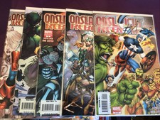 ONSLAUGHT REBORN #1 2 3 4 5 COMPLETE SET / MARVEL LTD SERIES 2007 / HG / LOEB