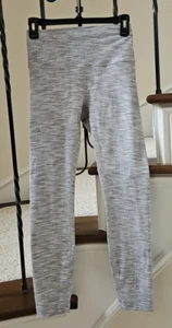 LULULEMON WOMENS GRAY LEGGINGS SIZE 6 HIGH WAIST - Picture 1 of 5