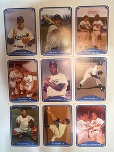 1987 TCMA Baseball's Greatest Teams:  1955 Brooklyn Dodgers (Robinson, Campanela - Picture 1 of 3