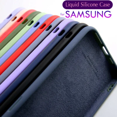 Funda Silicona Líquida Para Samsung S25 S24 S23 Ultra S22 S21 A16 A56 A35 A55 Foto 1 de 4
