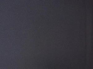 wool blend fabric loose twill weave black 7/8 yd x60" hvy wt - Picture 1 of 1