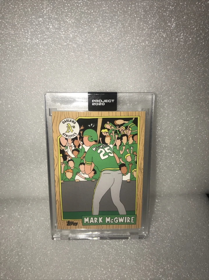 Topps PROJECT 2020 Card 134 - 1987 Mark McGwire by Fucci - Image 1 of 4