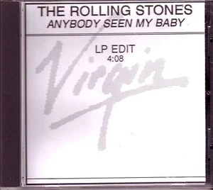 ROLLING STONES "Anybody seen my Baby" Rare 1 Track  PROMO Acetate CD RARE - Picture 1 of 2