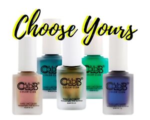 Color Club Nail Lacquer - Matte Metallic 0.5 fl oz/15ml - Choose Yours Color