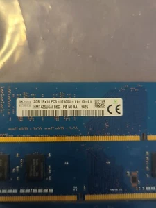 Lot Of 4-2GB SK Hynix 8GB DDR3 PC3-12800U HMT425U6AFR6C-PB 2 GB X 4 Sticks - Picture 1 of 3