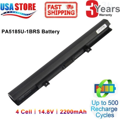 Batería recargable para Toshiba PA5185U-1BRS PA5186U-1BRS PA5184U-1BRS C55D L55 Foto 1 de 4