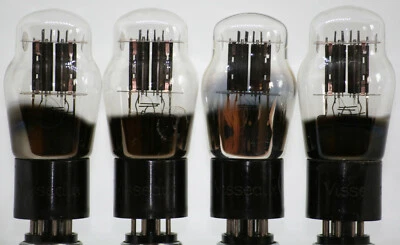 6N7 Tubo Quad Visseaux Preamplificador Vintage Estéreo ECC31 Fuerza Aérea Guerra Mundial Segunda Guerra Mundial Foto 1 de 4