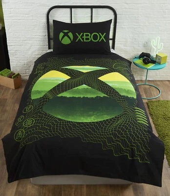 Xbox Graidient Single Bedding Set Reversible Duvet Cover - Image 1 of 2