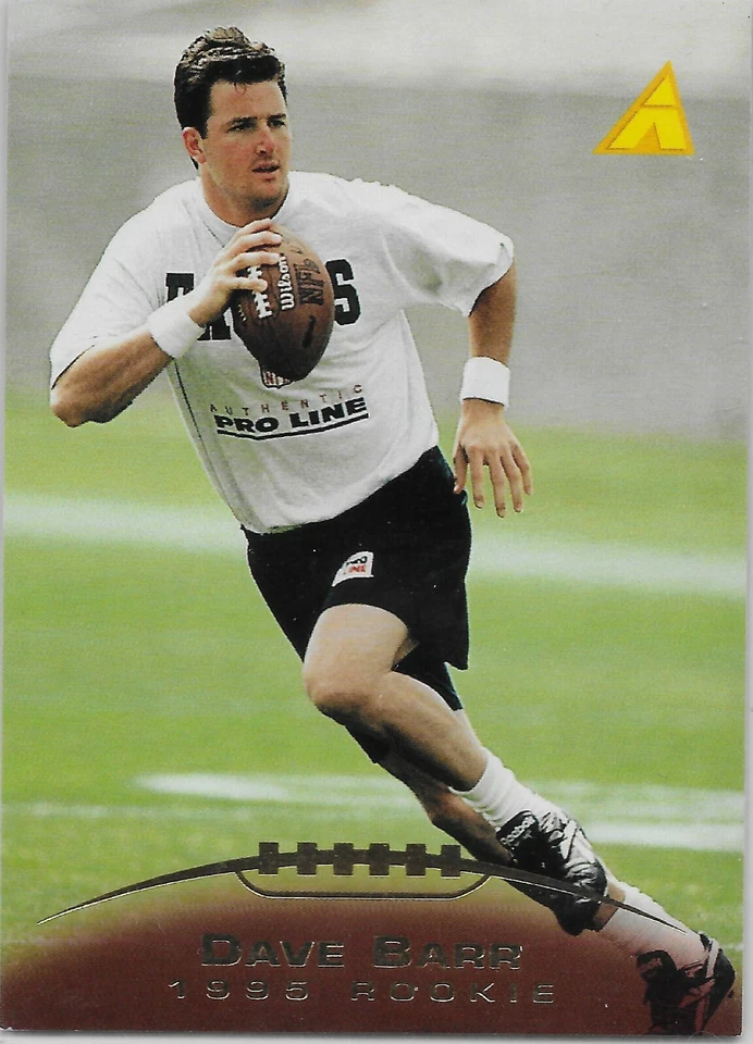 1995 Pinnacle #230 Dave Barr RC Philadelphia Eagles California - Image 1 of 1