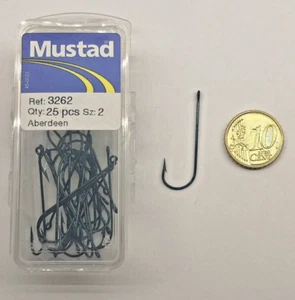 Ami con occhiello MUSTAD Aberdeen Ref. 3262 Size 2 Pezzi 25 FA244 - Imagen 1 de 5