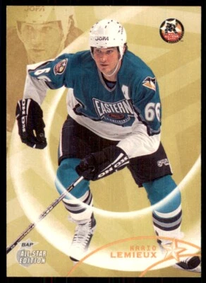 2002-03 Be A Player All-Star Edition #52 Mario Lemieux Penguins - Image 1 of 2