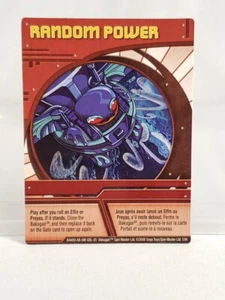 Bakugan Battle Brawlers Ability Card Red Random Power Elfin Preyas 2008 5/8f - Picture 1 of 14