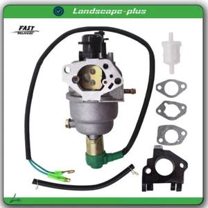 Carburetor For Honda GX340 GX390 8HP 9HP 11HP 13HP Generator w/ Solenoid - Foto 1 di 9