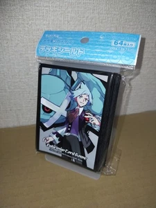 Pokemon Card Game Steven Stone&Metagross Ver. Black 64 Sleeve Pokemon Center - Picture 1 of 24