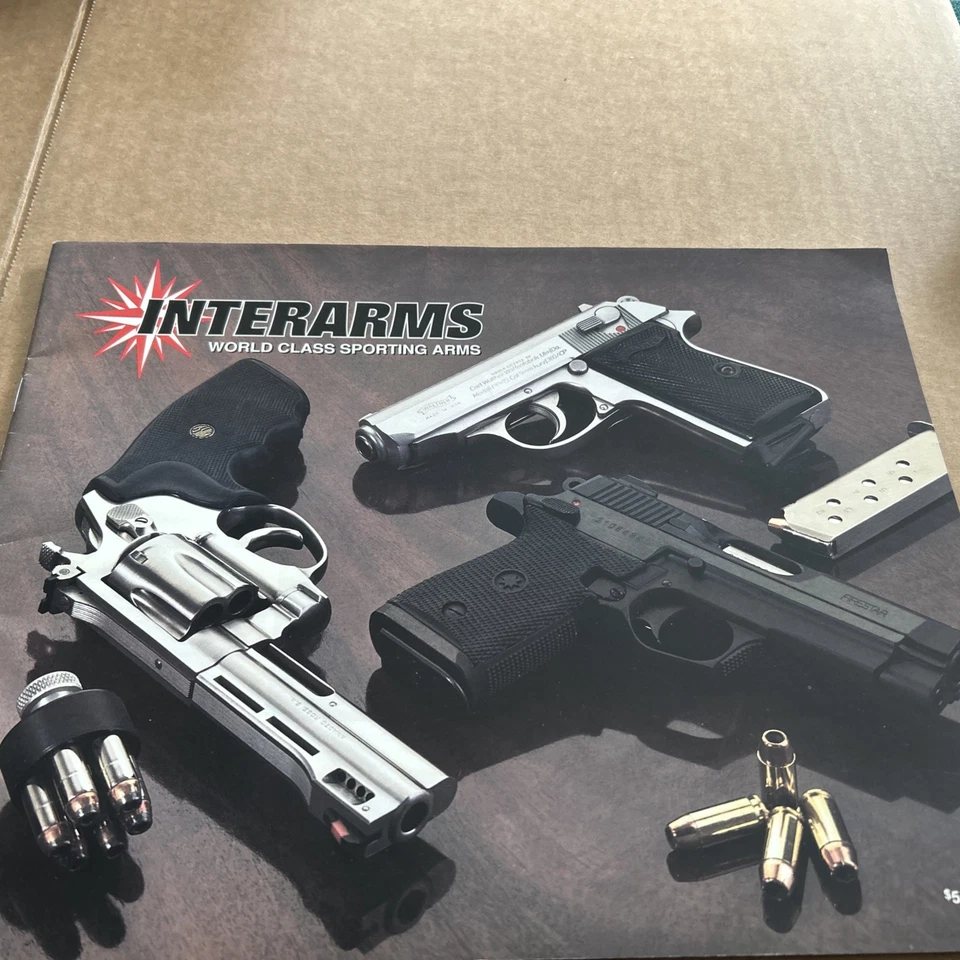 1996 INTERARMS SPORTING ARMS CATALOG, ROSSI .357 MAGNUM, WALTHER .380 ACP - Image 1 of 4