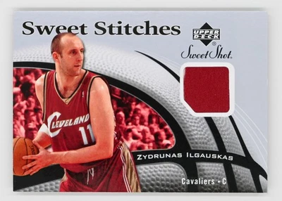 2006-07 Upper Deck Sweet Shot #SS-ZI Zydrunas Ilgauskas Sweet Stitches Cleveland - Image 1 of 2