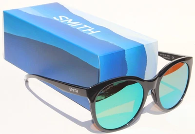 SMITH OPTICS Bayside POLARIZED Sunglasses Black/ChromaPop Opal Mirror NEW - Image 1 of 4