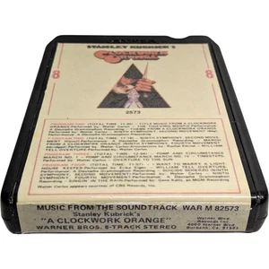 Neu Pads&tested Kubricks A Clockwork Orange Ost 1972 A- 8-track Patrone - Bild 1 von 7
