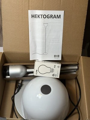 Ikea Hektogram Floor Uplighter Silver Color - Image 1 of 4