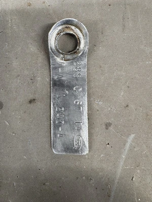 Ford Mustang Galaxie 289 1967 V8 colector de admisión etiqueta código de fecha Fairlane de fábrica Foto 1 de 4