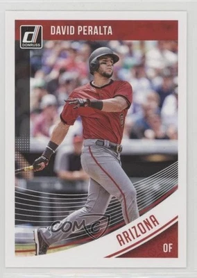 2018 Panini Donruss Blank Back David Peralta #52 - Image 1 of 2