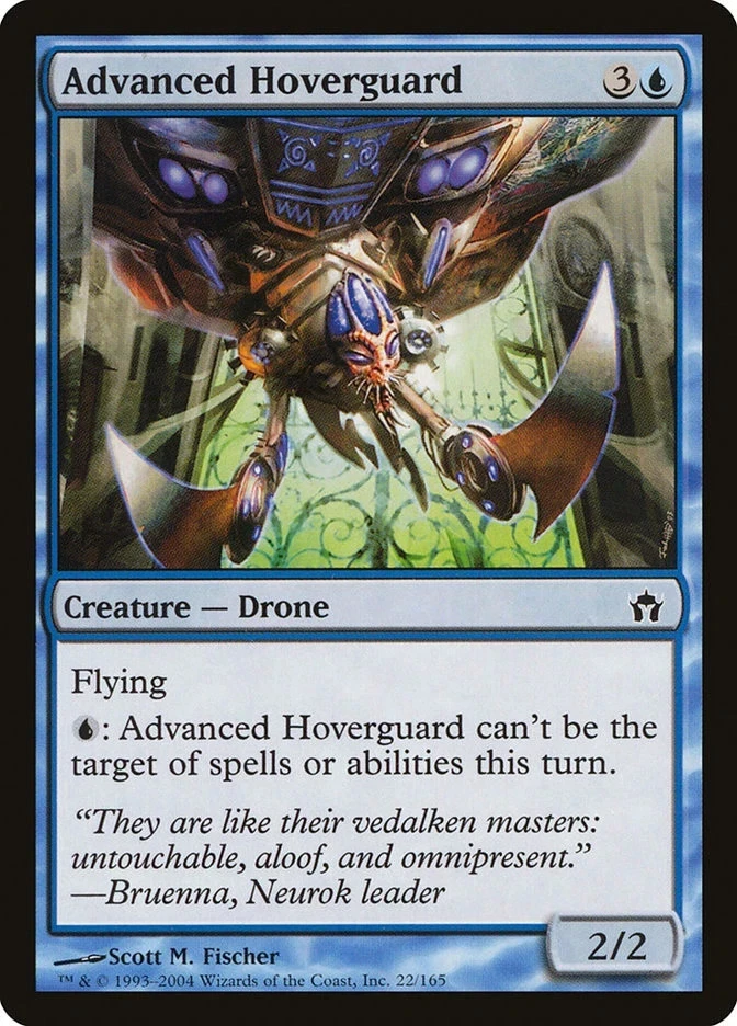 ADVANCED HOVERGUARD X 4 E/X+ FIFTH DAWN MAGIC THE GATHERING - Image 1 of 1
