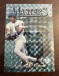 SAMMY SOSA 1997 Topps Finest Silver Embossed Refractor #277 Uncommon SSP - Picture 1 of 4