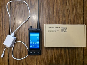 Unified Radios ComJoT CJ-1UV Ham Radio 4G LTE Smartphone Rarely Used - Picture 1 of 4