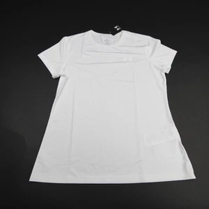 Under Armour Short Sleeve Shirt Women's White New with Tags - Picture 1 of 6