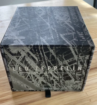 CD Box Set Led Zeppelin The Complete Studio Recordings 10 CD- set 1993 opened Foto 1 de 4