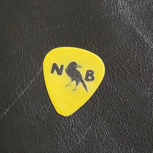 ORIGINAL TOUR GUITAR PICK THE BLACK CROWES (YELLOW) STAGE USED - Picture 1 of 2