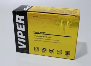 VIPER 4105V / 1-WAY REMOTE START SYSTEM W/ KEYLESS ENTRY & (2) 4-BUTTON REMOTES - Picture 1 of 8