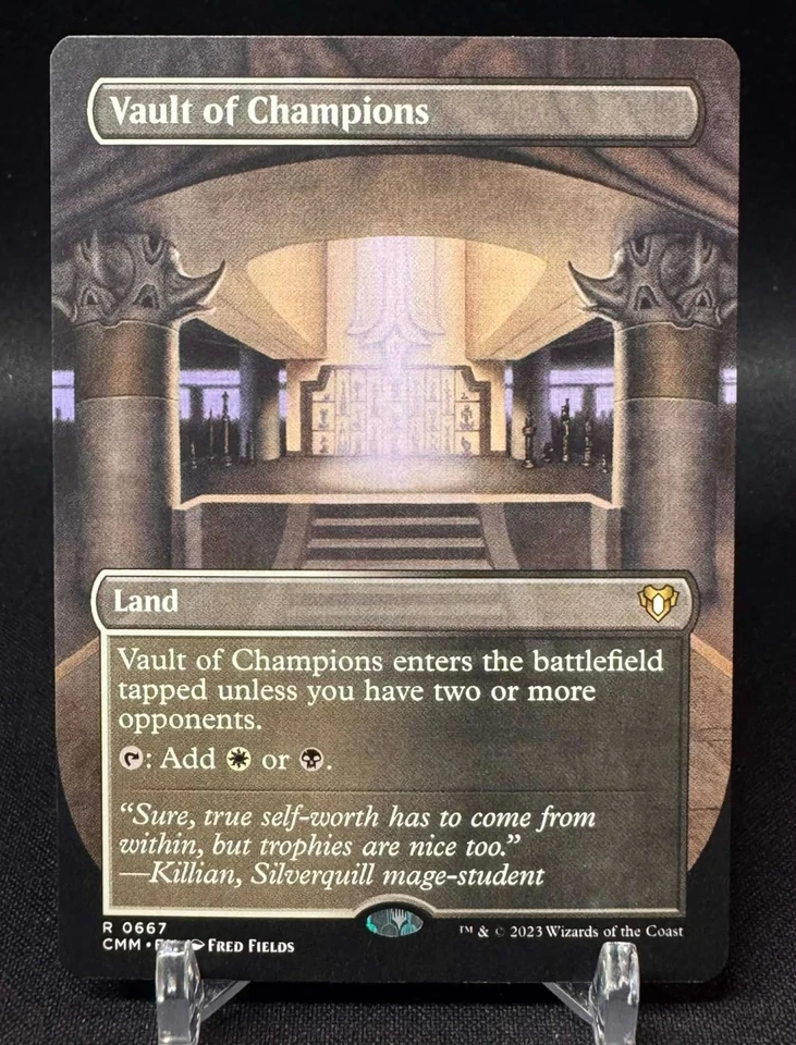 MTG Vault of Champions - Borderless NM-Mint Commander Masters  - Image 1 of 1