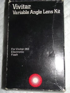 VIVITAR LENS / FILTER ADAPTER AND FILTER KIT FOR VIVITAR MODEL 283 FLASH - Picture 1 of 6