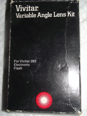 VIVITAR LENS / FILTER ADAPTER AND FILTER KIT FOR VIVITAR MODEL 283 FLASH - Image 1 of 4