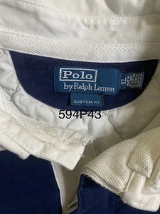 Polo extra large rugby shirt blue ready for action - Picture 1 of 3