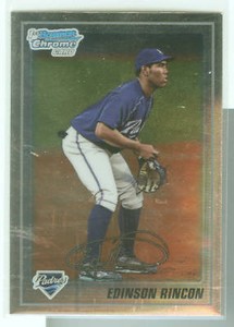 Edinson Rincon San Diego Padres 2010 Bowman Chrome