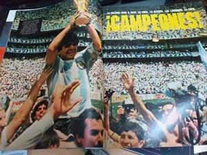 Diego Maradona gana el Mundial 86, Arg. Revista Especial, muchas fotos - Imagen 1 de 14