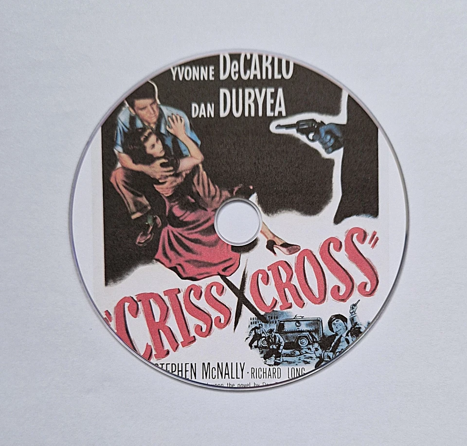 CRISS CROSS 1949 DVD PUBLIC DOMAIN FILM BURT LANCASTER, YVONNE DE CARLO - Image 1 of 1