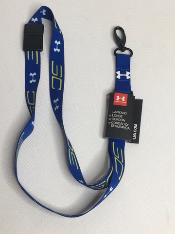 STEPHEN CURRY GOLDEN STATE WARRIORS LANYARD DETACHABLE BUCKLE Under Armour Cover
