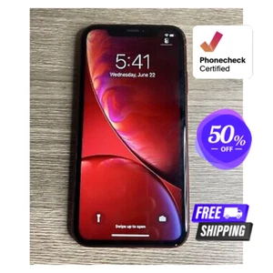 Apple iPhone XR 64GB |Red Yellow White| Factory Unlocked Verizon Tmobile (Mint) - Afbeelding 1 van 9