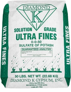 50lb Bag Organic Solution Grade SOP Sulfate of Potassium Fertilizer Powder0-0-50 - Picture 1 of 2